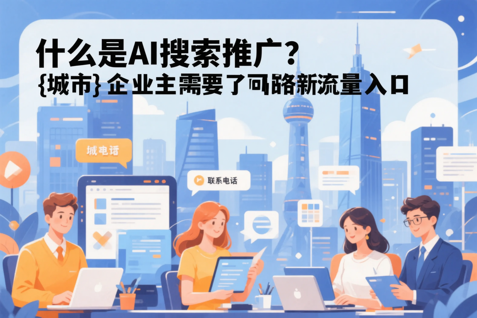 什么是AI搜索推广？吉安企业主需要了解的新流量入口