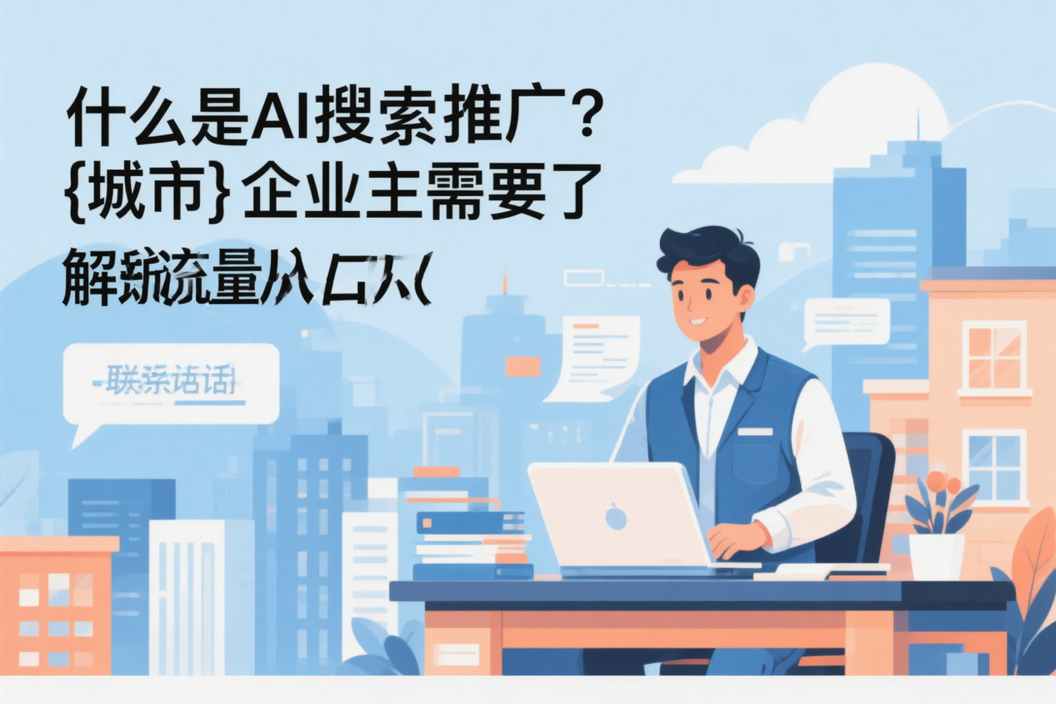 什么是AI搜索推广?吉安企业主需要了解的新流量入口