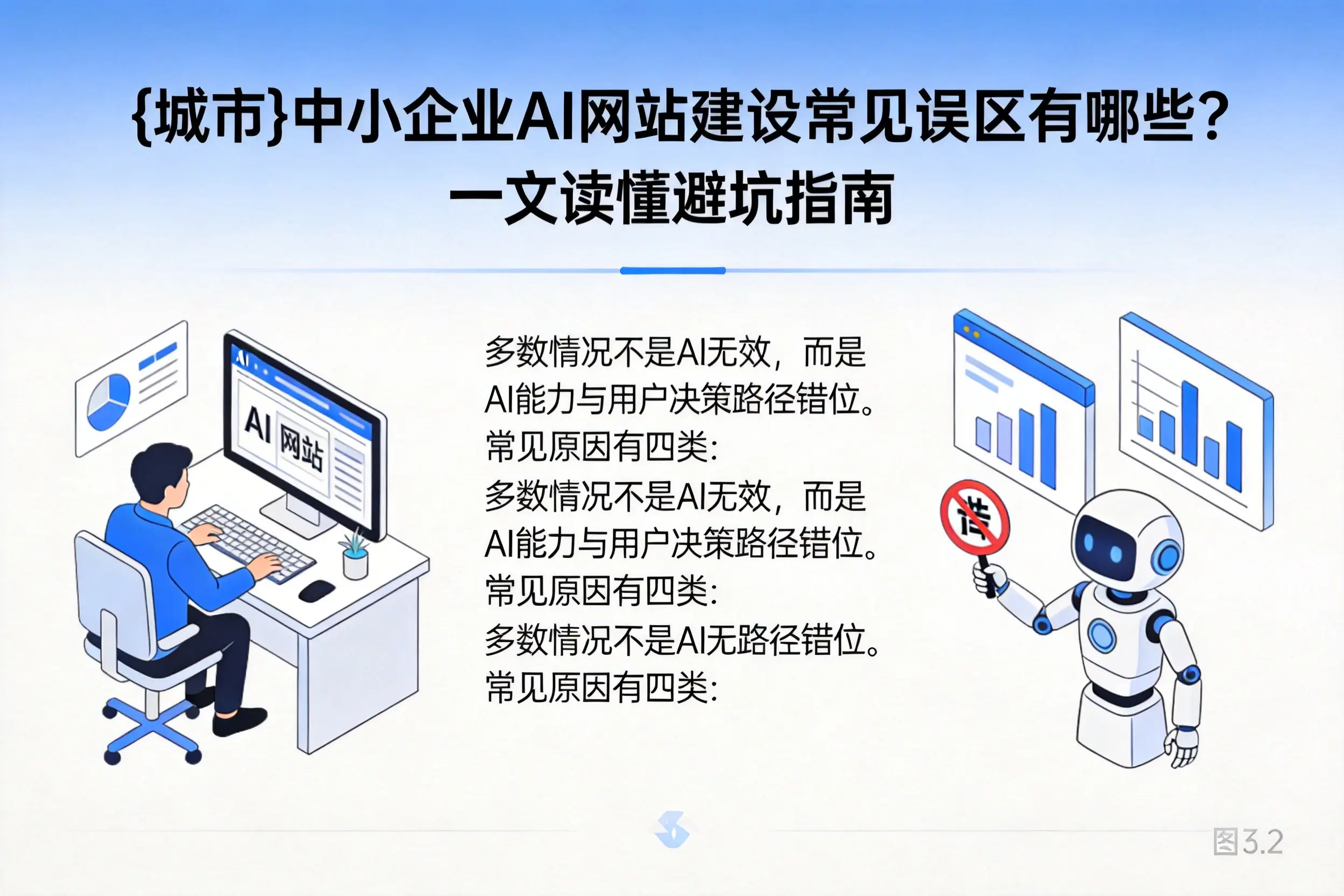 吉安中小企业AI网站建设常见误区有哪些？一文读懂避坑指南