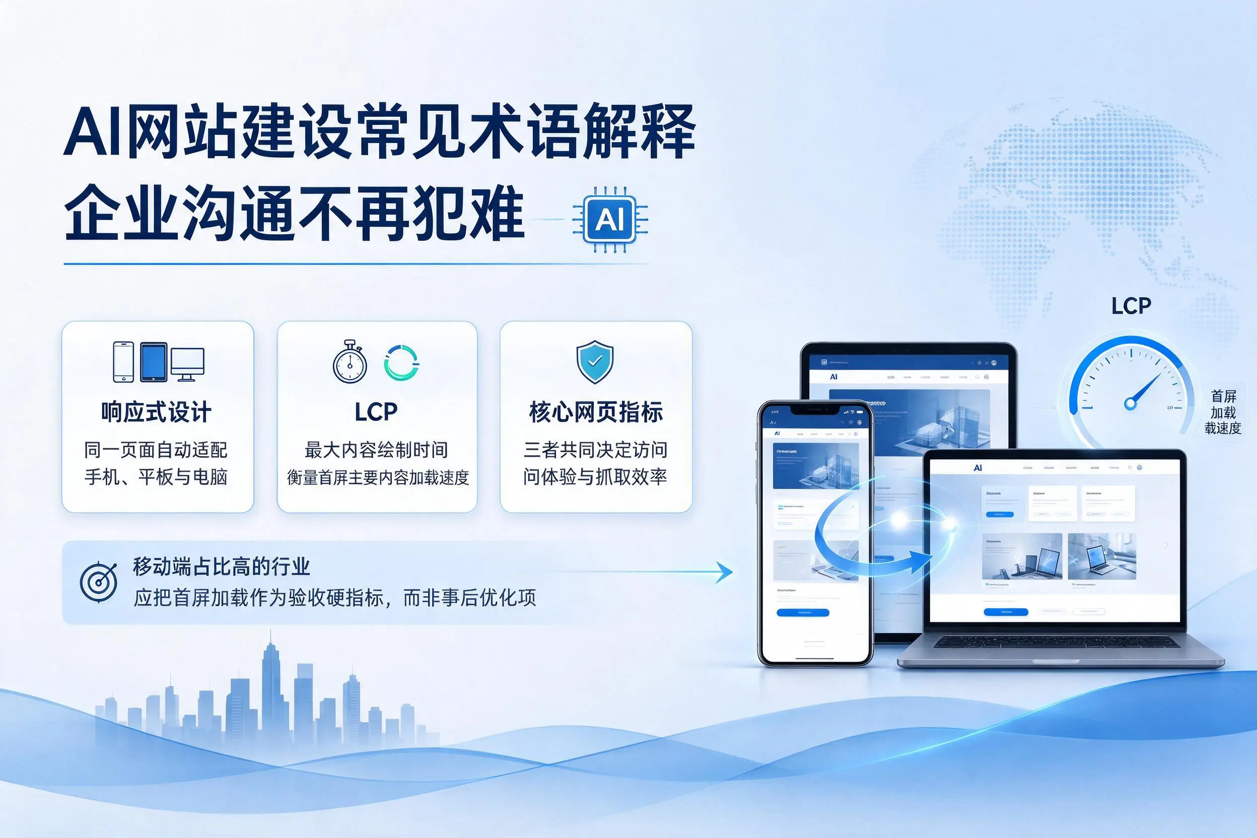 AI网站建设常见术语解释,吉安企业沟通不再犯难